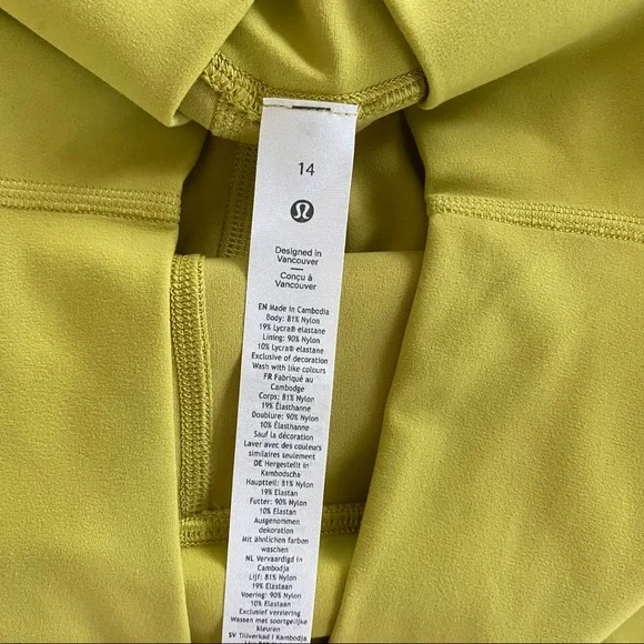 Lululemon Align Pant 25" Double Lined - Picture 3 of 4